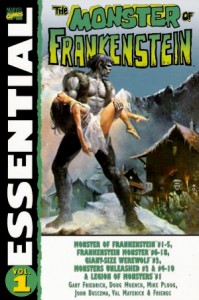Essential The Monster Of Frankenstein Volume 1 Cover
