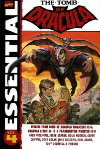 Essential The Tomb Of Dracula Volume 4 Cover