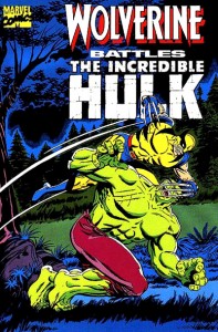 Wolverine Battles The Incredible Hulk Cover