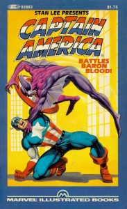 Captain America Battles Baron Blood Cover