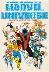 0803 Official Handbook of the Marvel Universe Vol 5