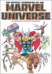 0805 Official Handbook of the Marvel Universe Vol 7