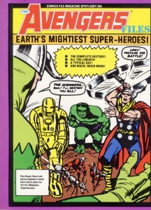 0846 Comics File Magazine Spotlight on the Avengers - E