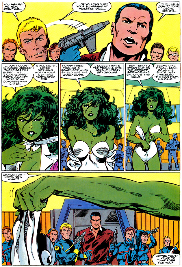 She-Hulk Origin Story or the Sensational Idea by Stan Lee